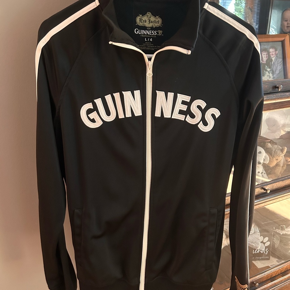 Original Guinness Black Track Jacket